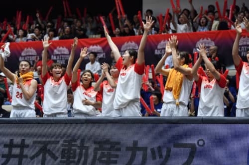 バスケットボール女子国際強化試合2018 三井不動産カップ新潟大会