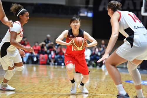バスケットボール女子国際強化試合2018 三井不動産カップ群馬大会